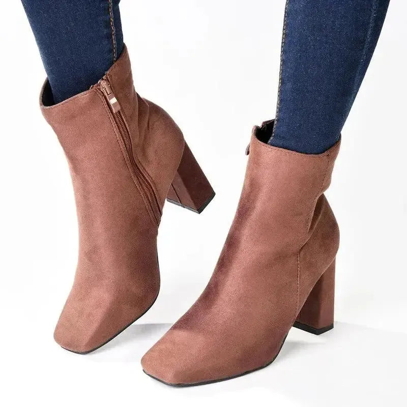 Madison Joy Ankle Boot - Brown