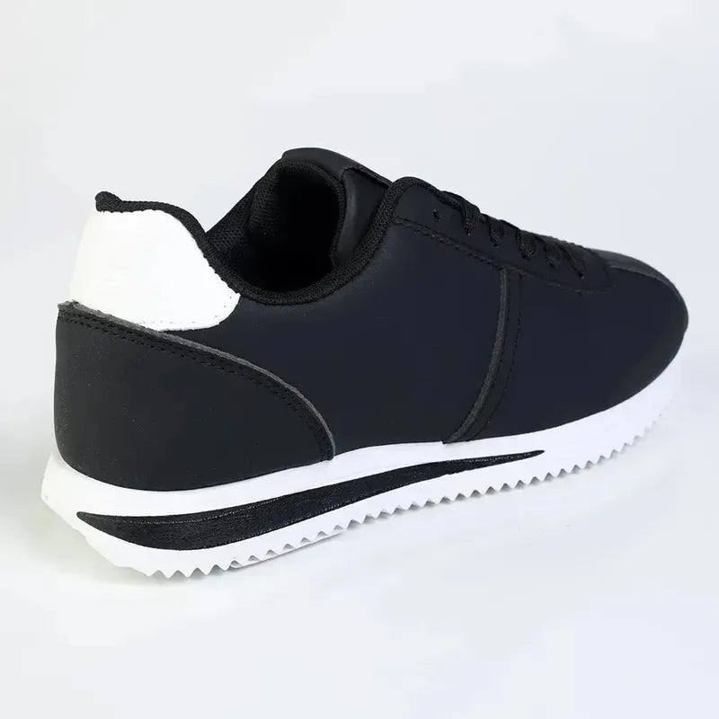 Madison Juri Lace Up Sneaker - Black/White
