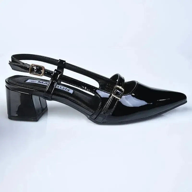 Madison Ladies Heel - Black