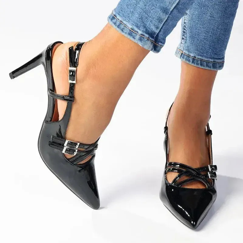 Madison Mabel Heel - Black