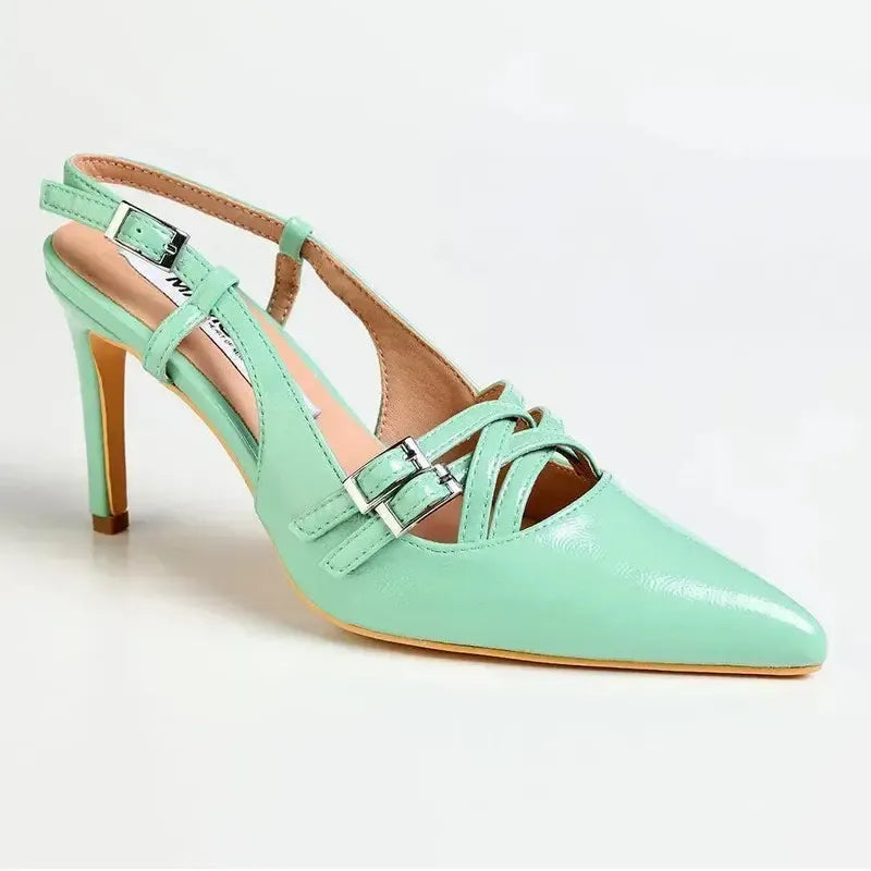 Madison Mabel Strappy Heel - Mint