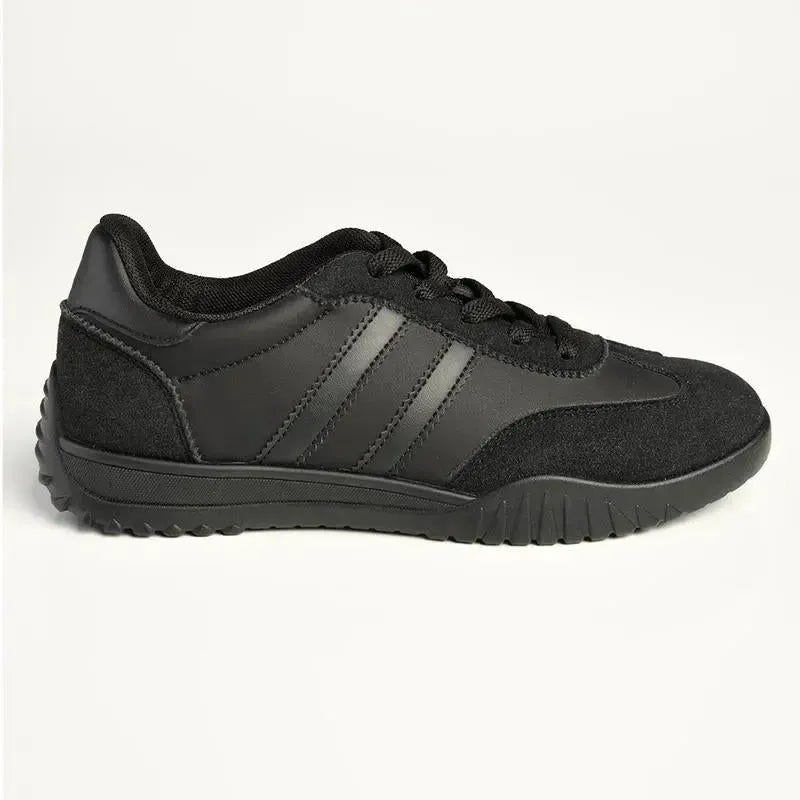 Madison Madi Ladies Fashion Sneaker - Black Mono