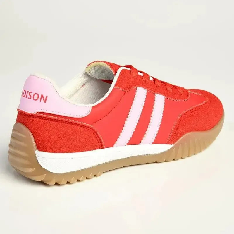 Madison Madi Ladies Fashion Sneaker - Red
