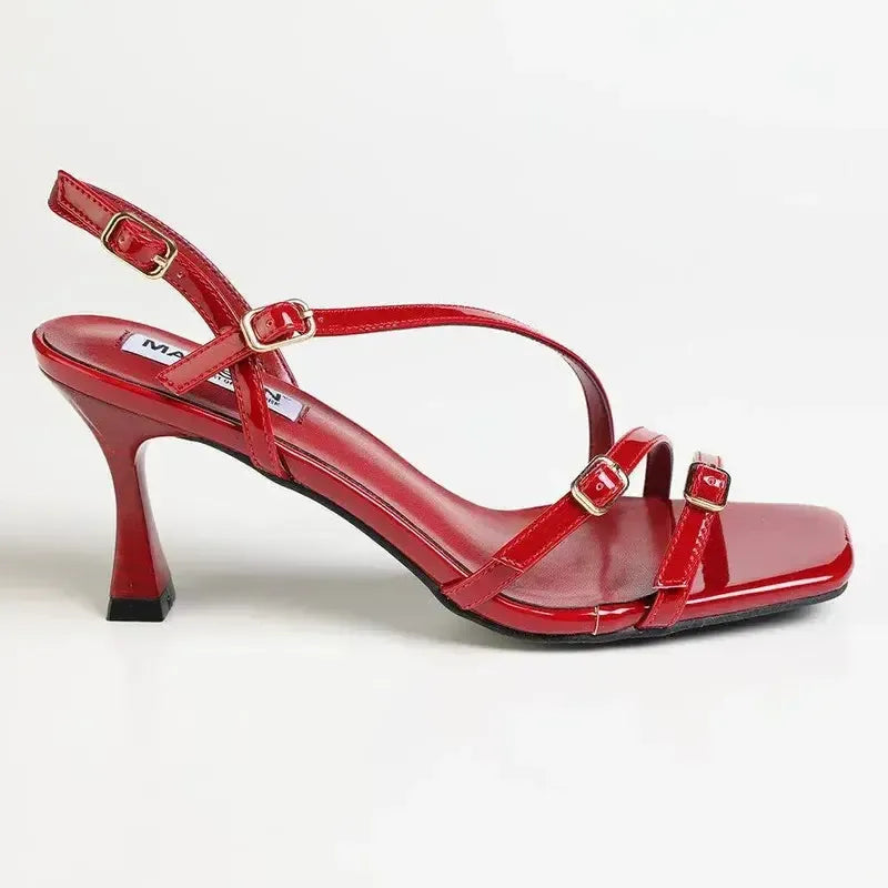 Madison Manon Heel - Burgundy