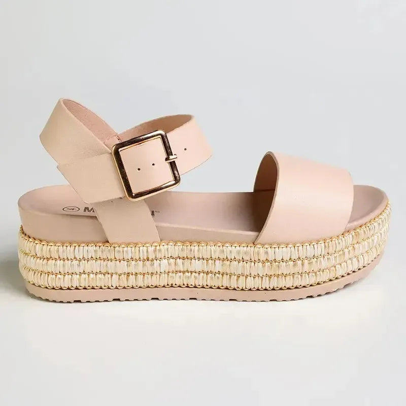 Madison Mavis Sandal - Nude