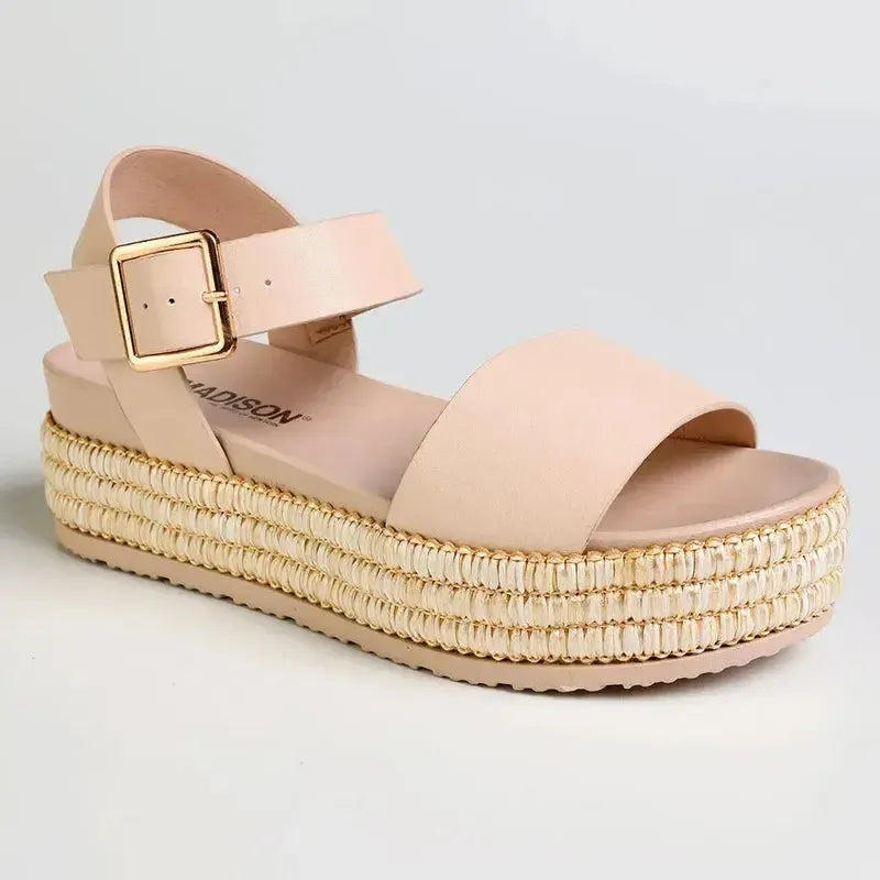 Madison Mavis Sandal - Nude