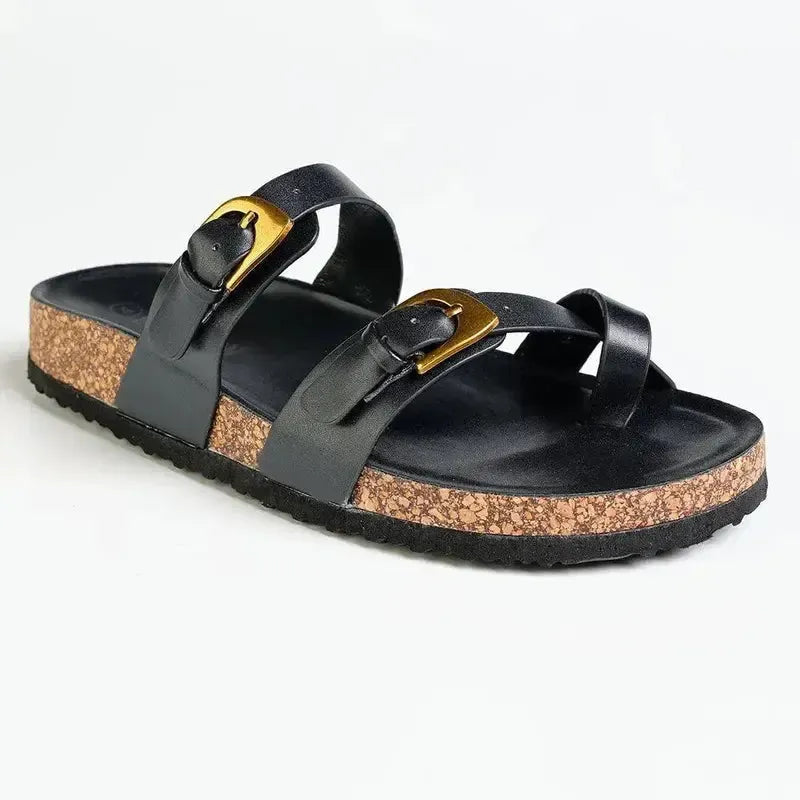Madison Maxine Sandal - Black