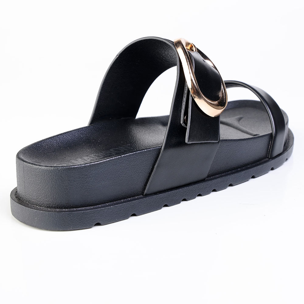 Madison Megan Sandal - Black-Madison Heart of New York-Buy shoes online