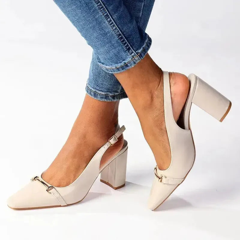 Madison Mekenna Heel - Light Nude