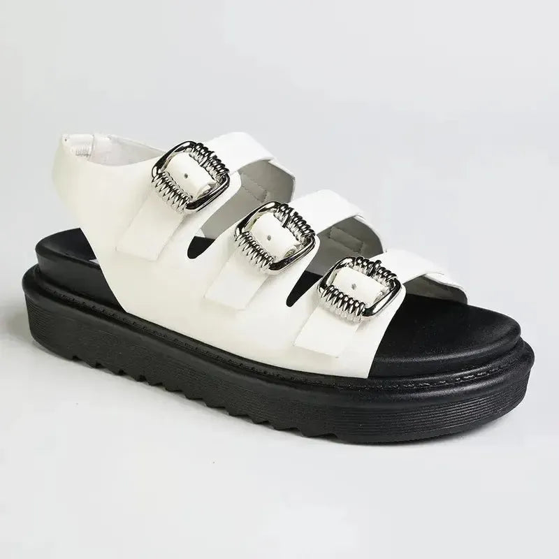 Madison Melandie Sandals - White
