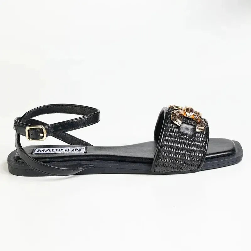 Madison Mercedes Sandal - Black