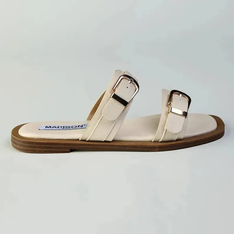 Madison Mikayla Sandal - Off White