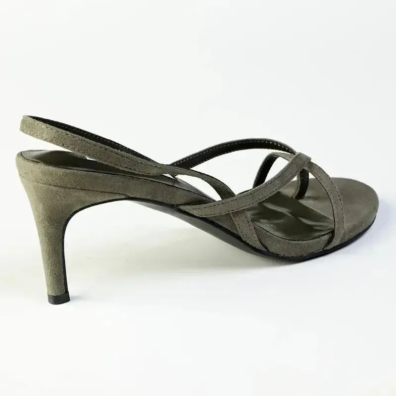 Madison Miles Heel - Olive