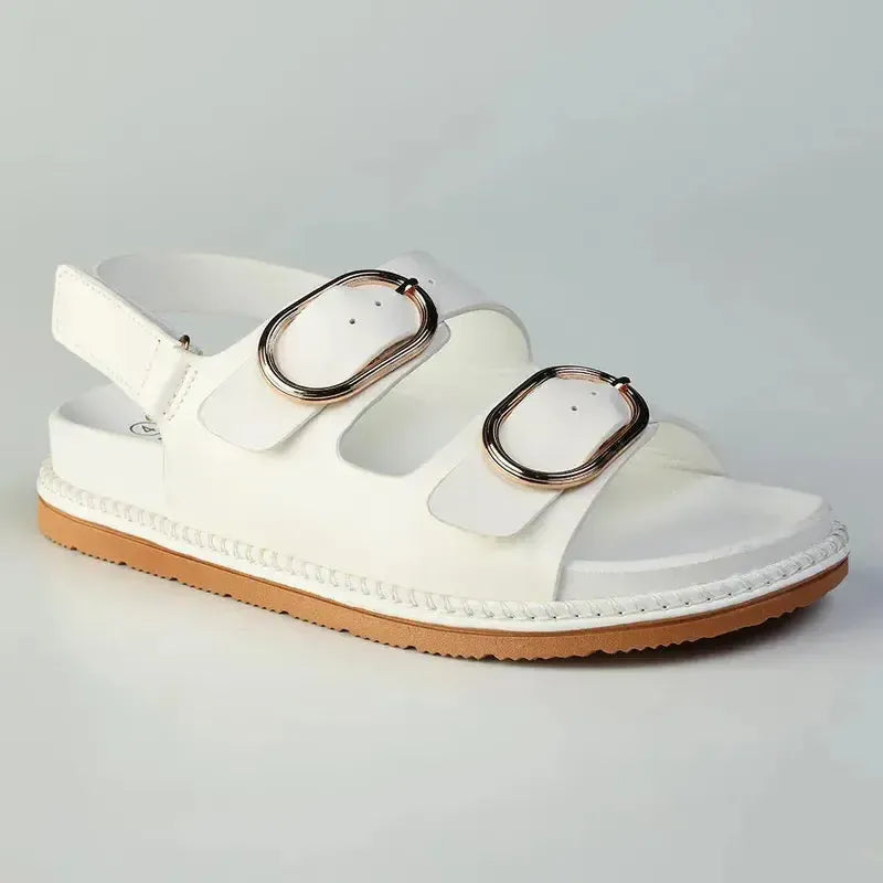 Madison Milo Sandal - White