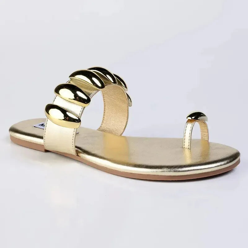Madison Mira Sandal - Gold