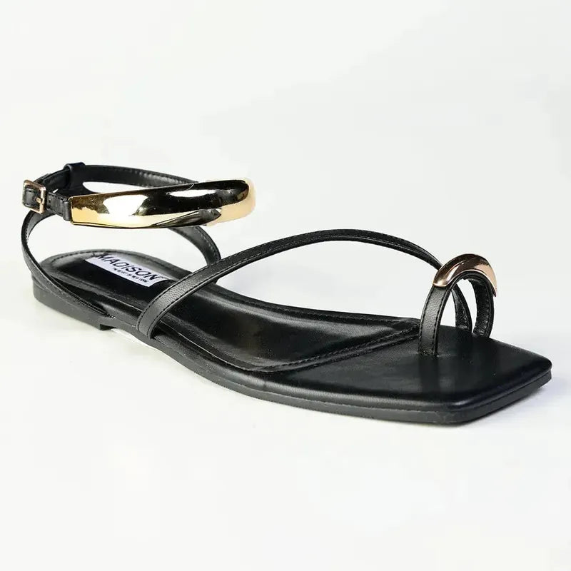 Madison Mirin Sandal - Black