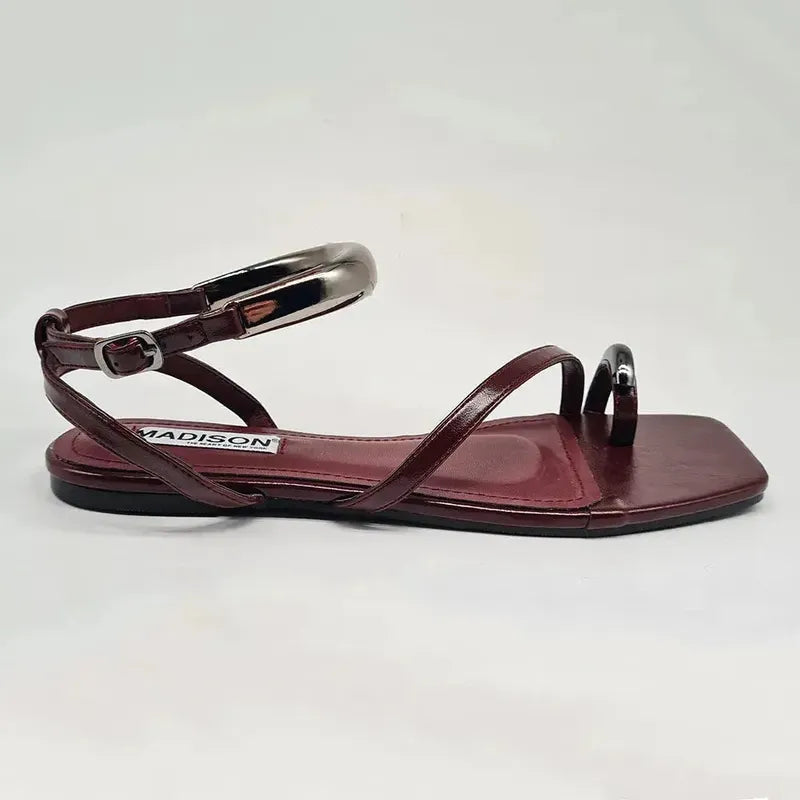 Madison Mirin Sandal - Red