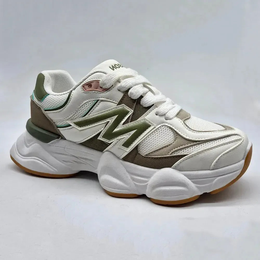 Madison Multi Colour Fashion Sneaker - White Multi