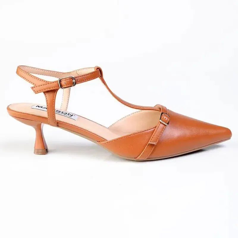 Madison Nadia Heel - Tan