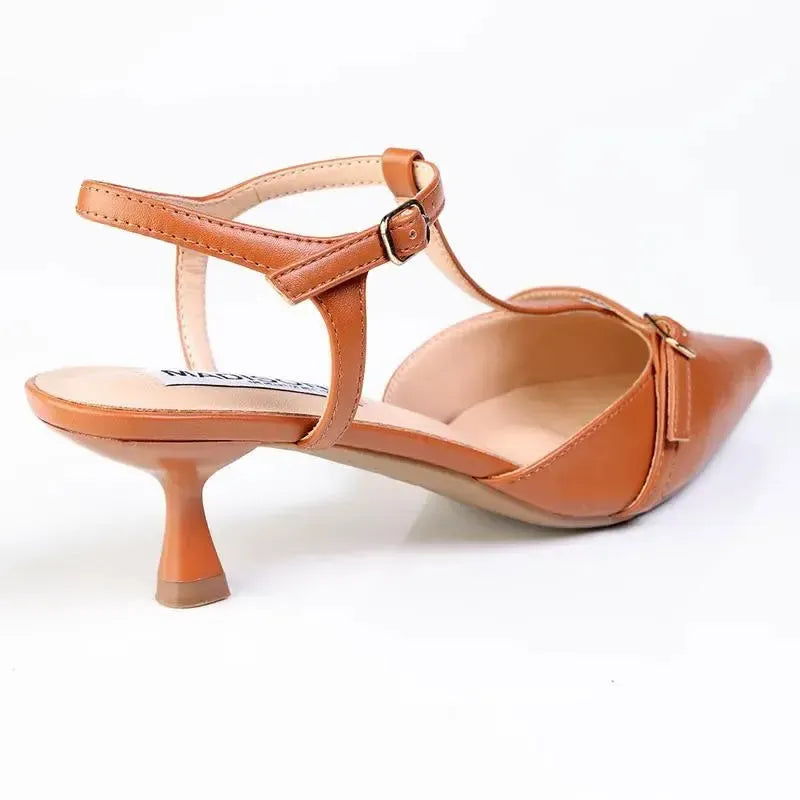 Madison Nadia Heel - Tan