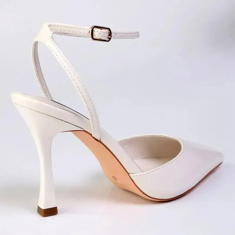 Madison Natalia Heel - Off White