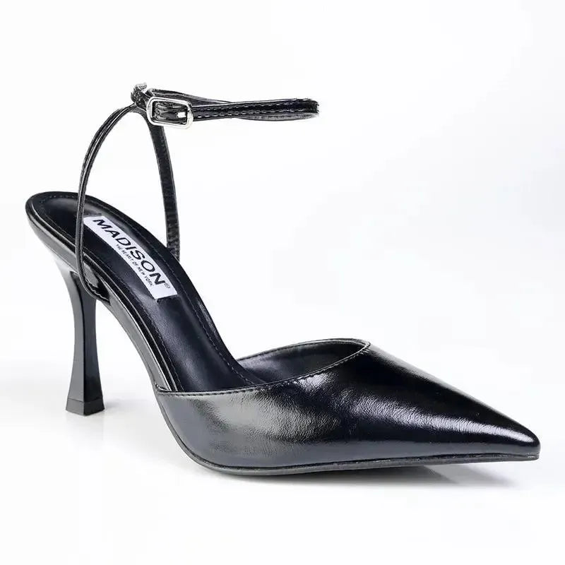 Madison Natalia Hourglass Heel - Black