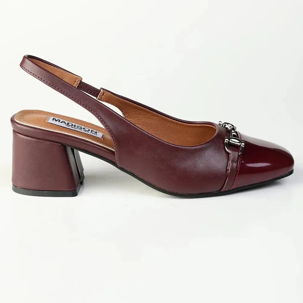 Madison Ofeera Block Heel - Wine