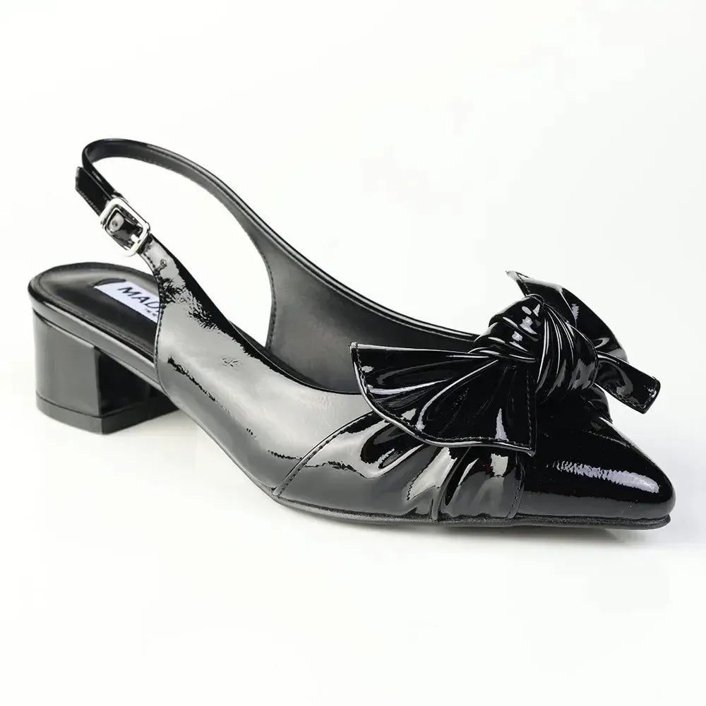 Madison Ofrat Low Block Heel - Black