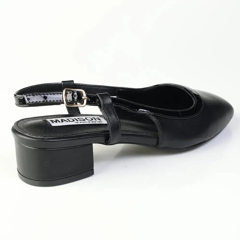 Madison Oksana Block Heel - Black