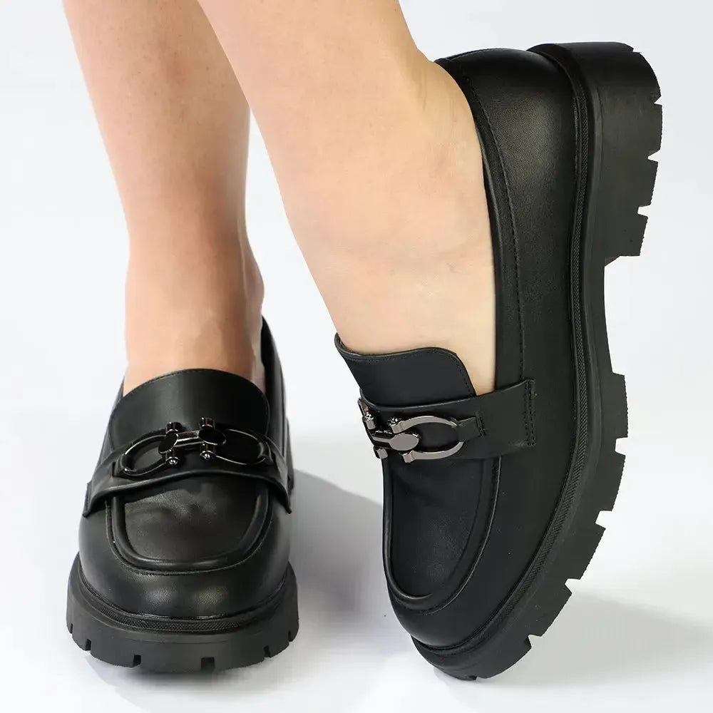 Madison Olina Loafer - Black
