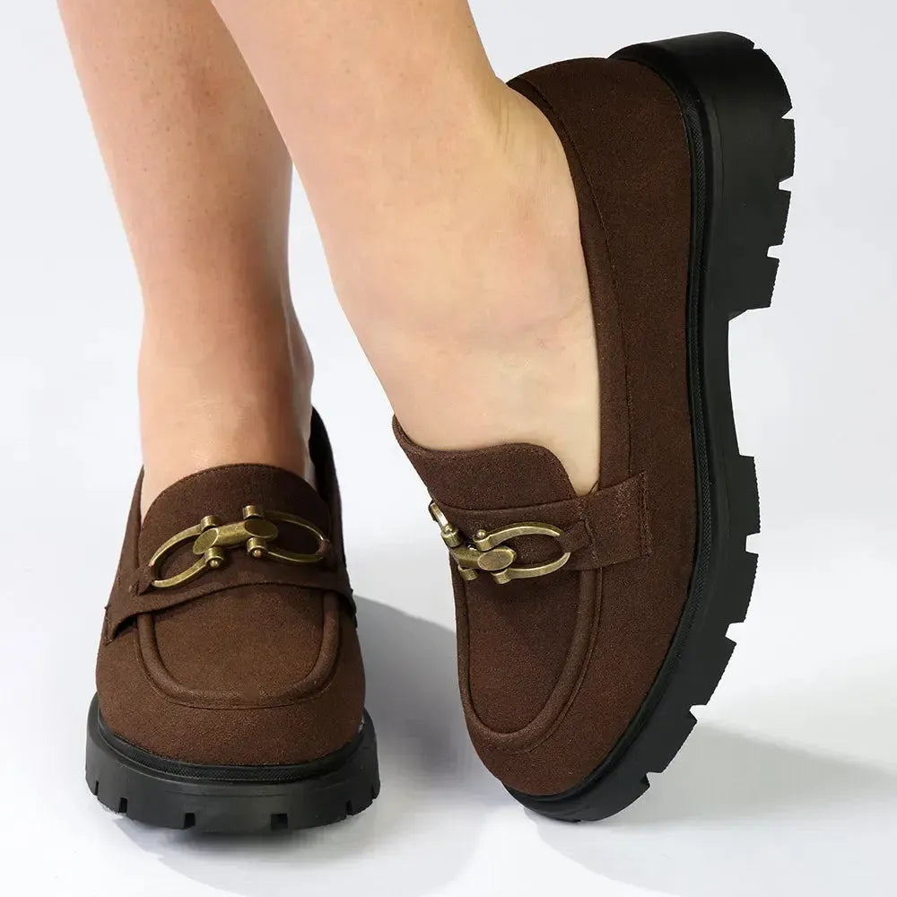 Madison Olina Loafer - Dark Brown