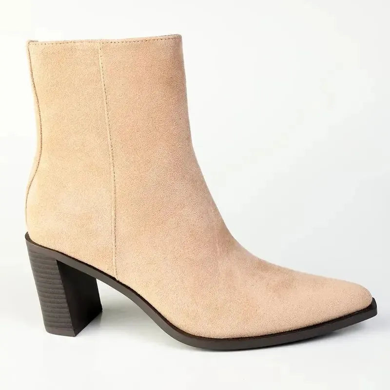 Madison Olympia Ankle Boot - Camel
