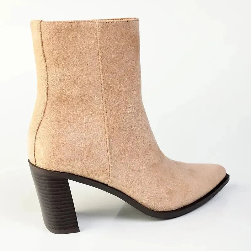 Madison Olympia Ankle Boot - Camel