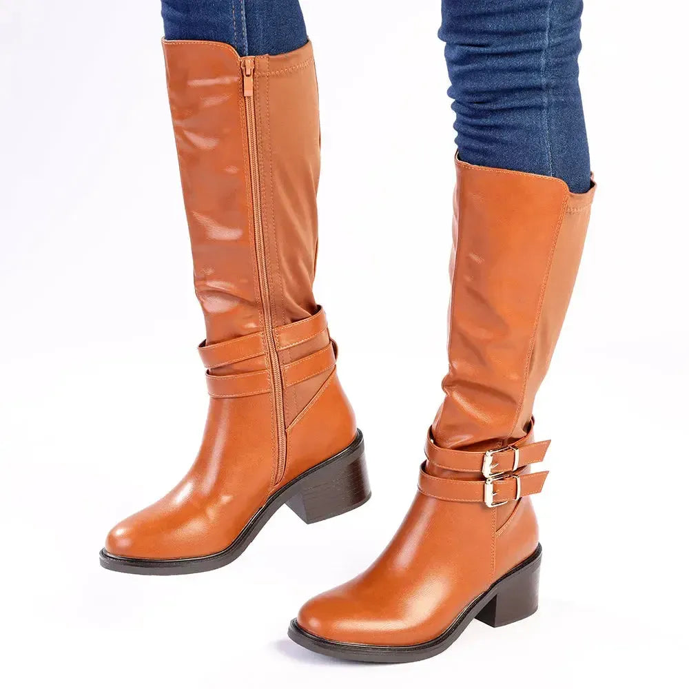 Madison Onyx Boot - Tan