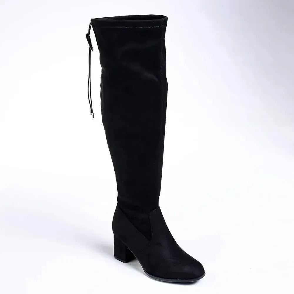 Madison Orchard Over The Knee Boot - Black