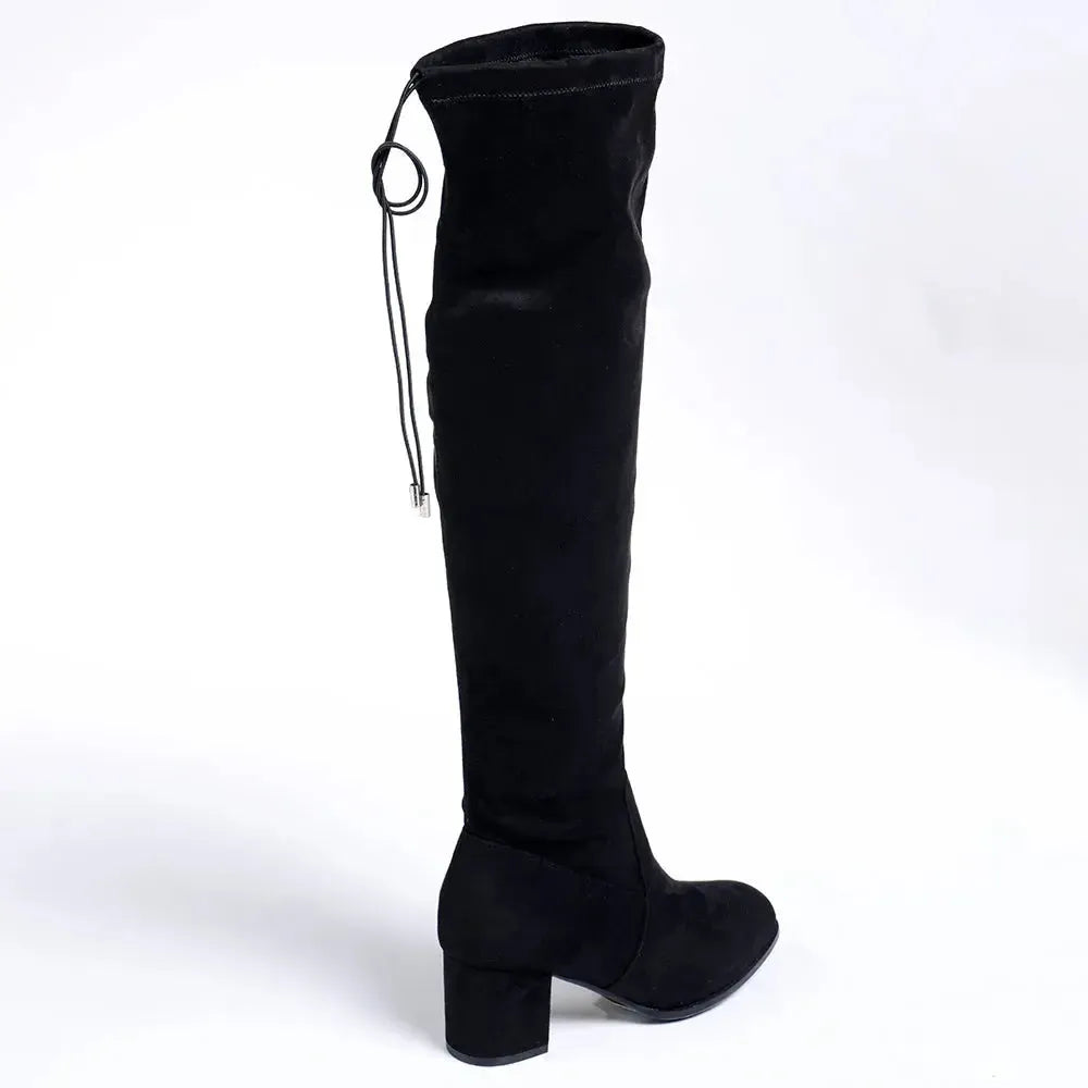 Madison Orchard Over The Knee Boot - Black