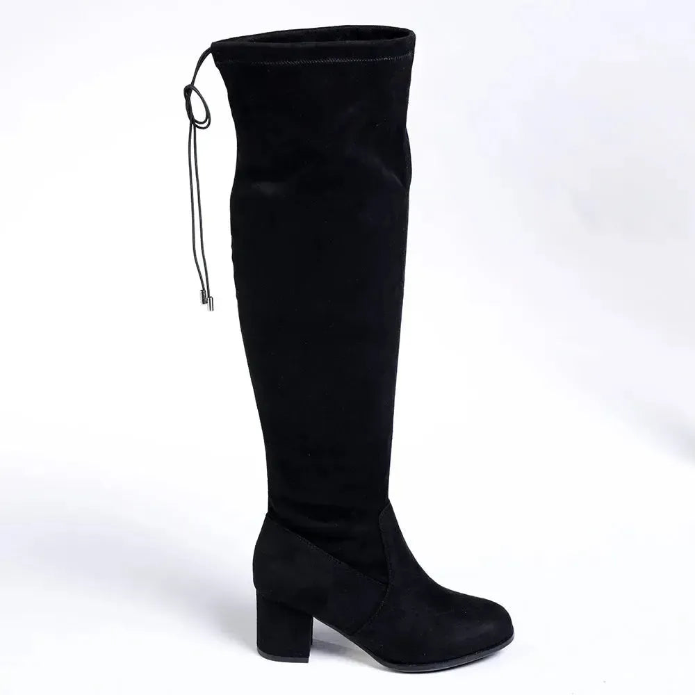 Madison Orchard Over The Knee Boot - Black