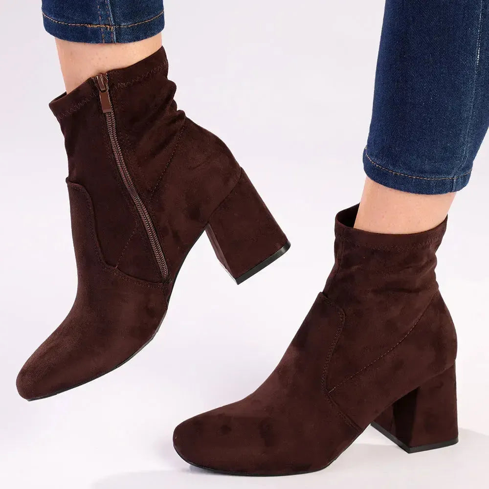 Madison Owen Ankle Boot - Chocolate