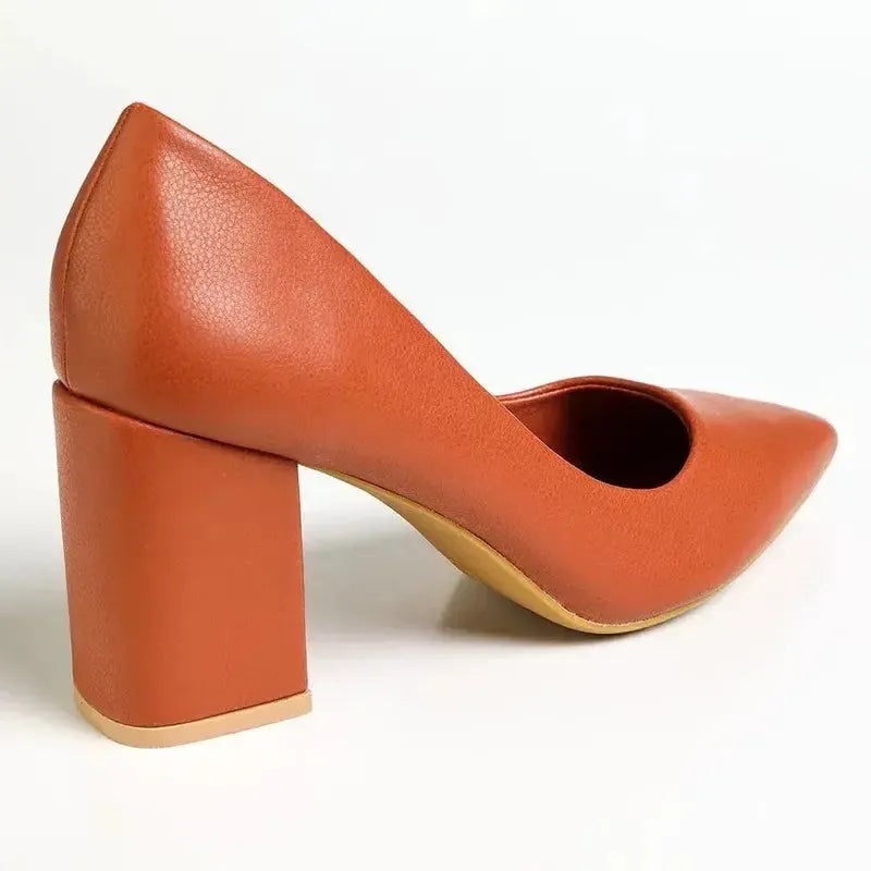 Madison Patricia Heel - Tan
