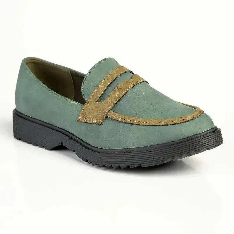 Madison Piper Brogue - Emerald Green