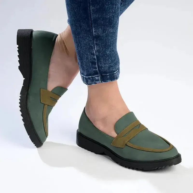 Madison Piper Brogue - Emerald Green