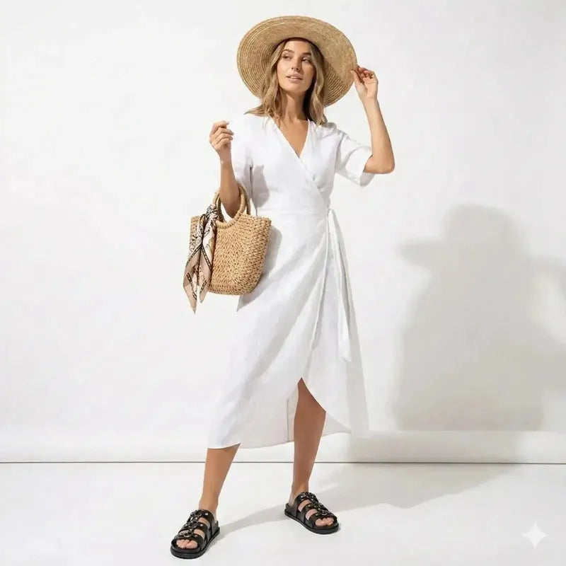 Madison Ring Sandal - Black Mono