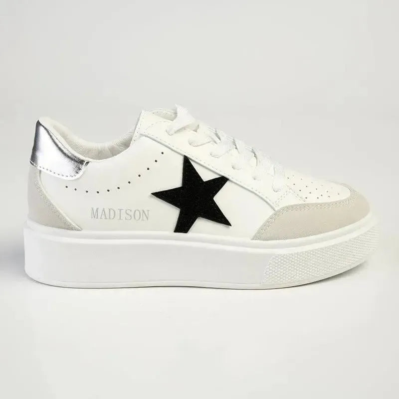 Madison Star Sneaker - White