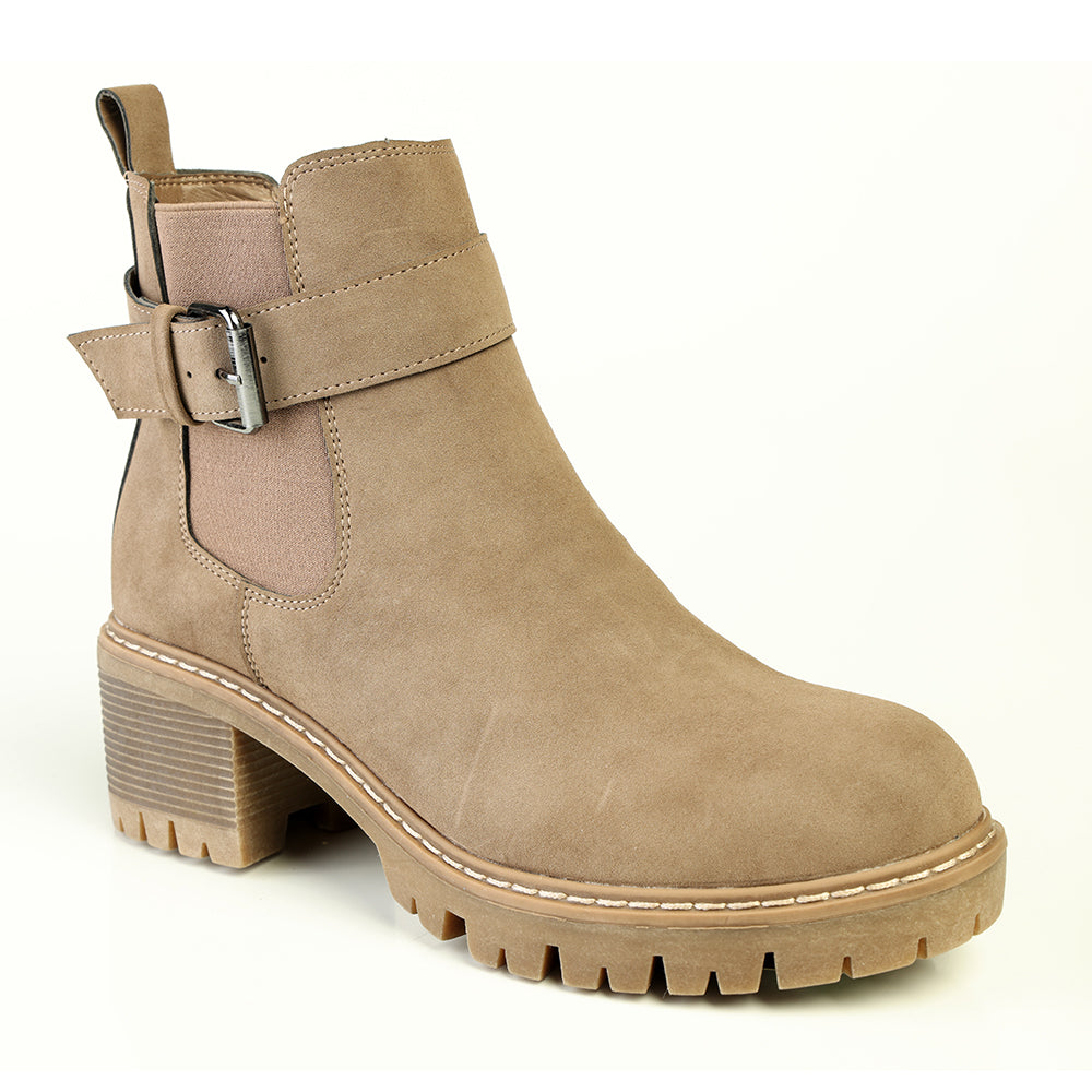 Madison Ladies Fashion Boot - Taupe