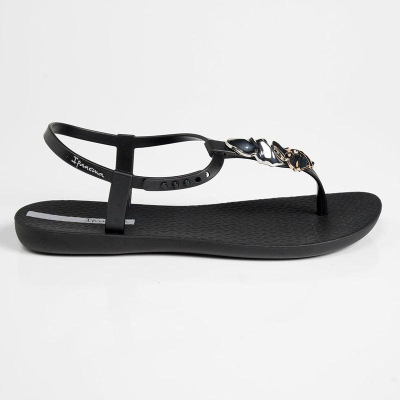 Ipanema Abby Glam Thong Sandals - Black-Ipanema-Buy shoes online