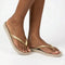 Ipanema Anatonica Thong Sandal - Beige/Gold
