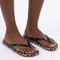 Ipanema Animal Chic Flip Flop Sandal - Pink Black