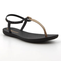 Ipanema Back Strap Sandals - Black/Gold