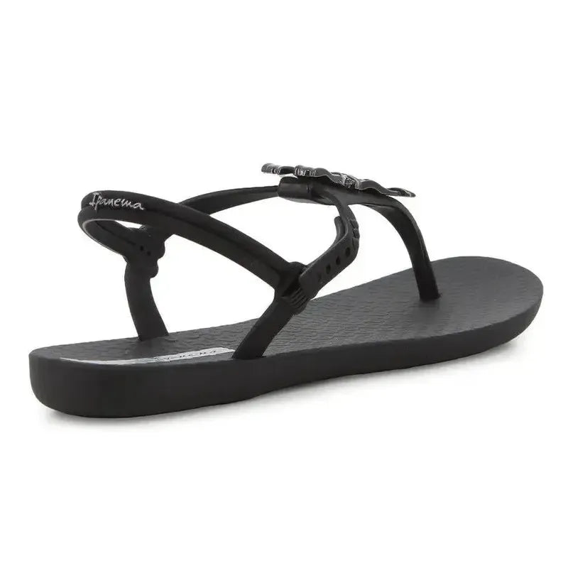 Ipanema Class Charming Slingback Sandal - Black Silver