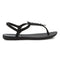 Ipanema Class Charming Slingback Sandal - Black Silver